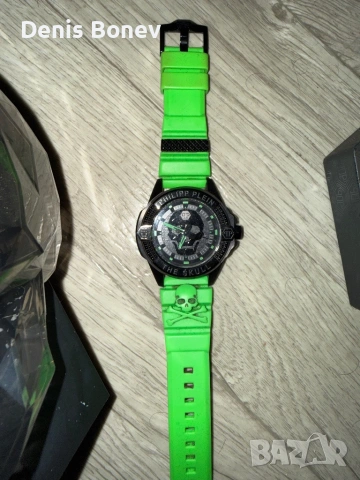 *Оригинален* Часовник Philipp Plein, снимка 3 - Мъжки - 54113247