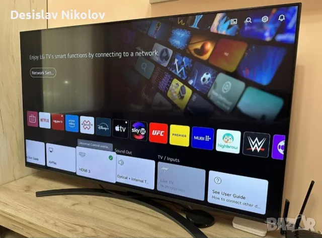 Телевизор LG 55NANO813NA, 55" (139 см), Smart, 4K Ultra HD, LED, снимка 4 - Телевизори - 47035735