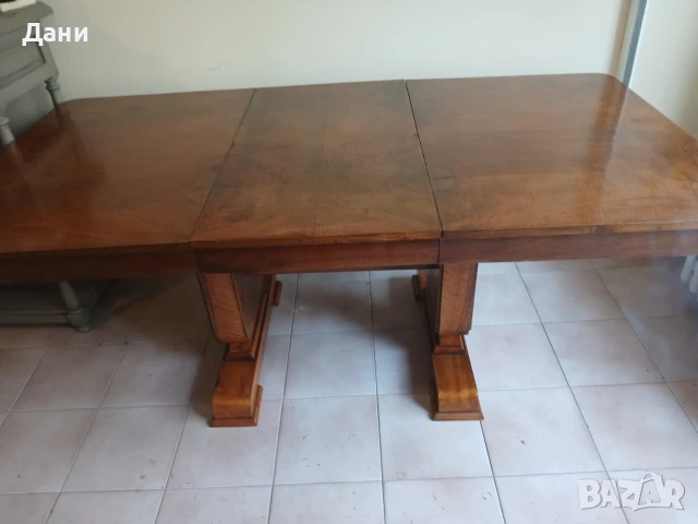 Намалена!! АРТ ДЕКО Трапезна маса , снимка 2 - Маси - 51364473