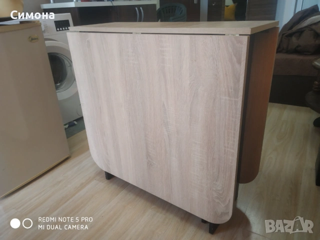 Разтегателна трапезна маса, снимка 3 - Маси - 53681822