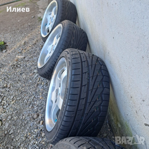 Алуминиеви джанти с гуми 4х100, снимка 8 - Гуми и джанти - 53827160