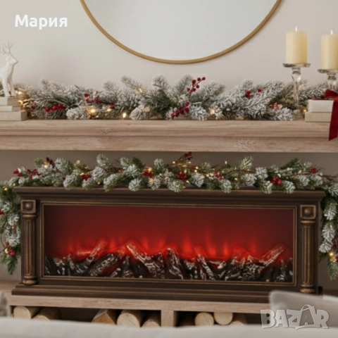 Лед камина с ефект жар , снимка 2 - Лед осветление - 51939645