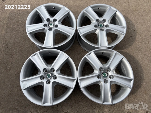 4 броя алуминиеви джанти за Skoda Praktik,Fabia,Roomster 16
