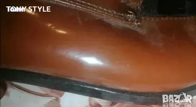 Мъжки Обувки Изцяло от Естествена Кожа 42, снимка 3 - Ежедневни обувки - 53729784