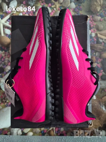 НОВИ Стоножки Adidas X Speedportal / F50 Pink – Топ Модел Адидас 44, снимка 4 - Футбол - 53584707