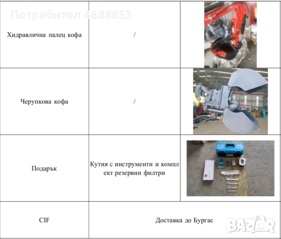 Мини багер нов внос, снимка 4 - Други ремонти - 52943749