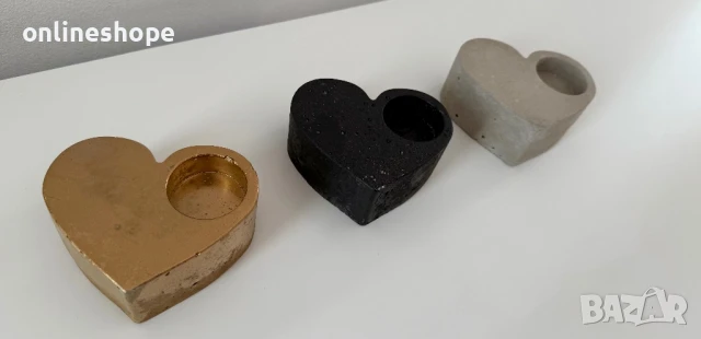 Ръчно изработен свещник “Сърце” – елегантност с послание, снимка 7 - Декорация за дома - 50524597