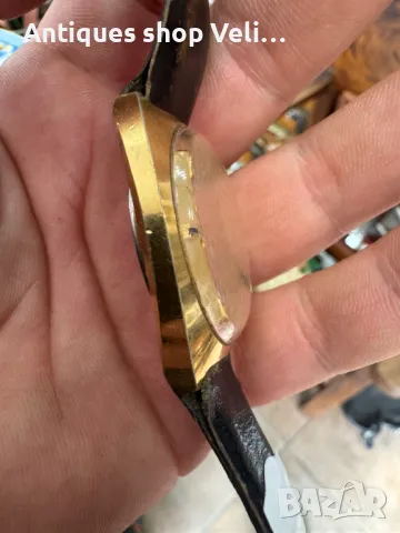 Позлатен мъжки часовник TIMEX №6669 , снимка 2 - Колекции - 49645196