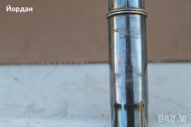 Английска посребрена флейта ''Boosey & Hawkes London'', снимка 13 - Антикварни и старинни предмети - 51264918