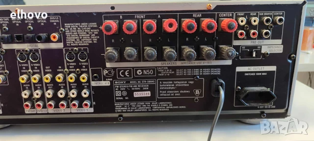 Ресивър SONY STR-DB840#1, снимка 4 - Ресийвъри, усилватели, смесителни пултове - 50890090
