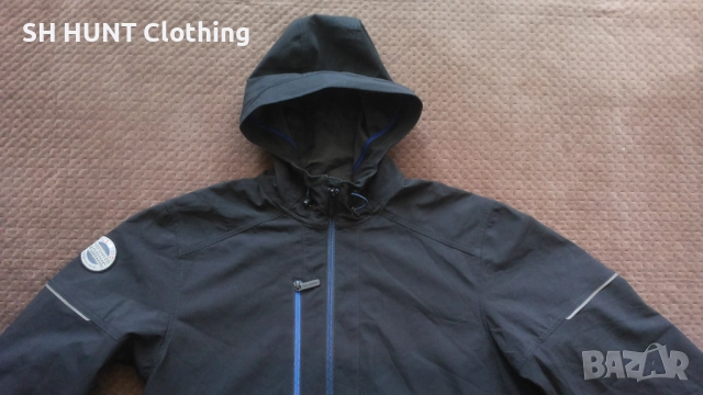 BJORNKLADER 941-0 Nordic Softshell Svart Stretch Work Jacket 48-50 / M работно еластично яке W4-119, снимка 4 - Якета - 52037923