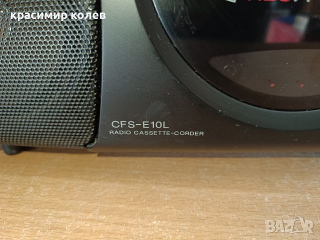 умален радиокасетофон "SONY CFS-E10L", снимка 5 - Радиокасетофони, транзистори - 45372040