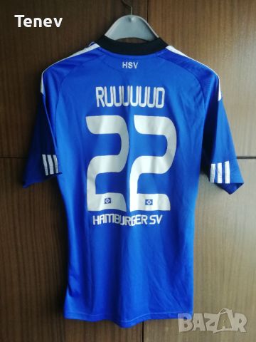 Hamburger SV #22 Ruud Van Nistelrooy Hamburg Adidas оригинална тениска фланелка Хамбургер Нистелрой, снимка 1 - Тениски - 45829764