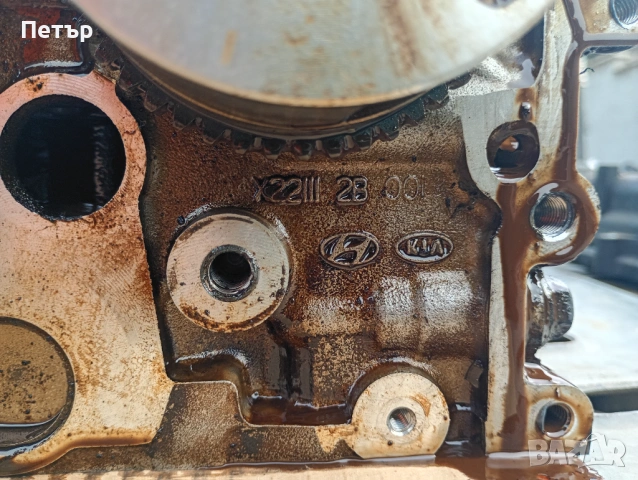 Цилиндрова глава Хюндай Киа 1.4 1.6 X221112B001 G4FA, снимка 4 - Части - 53932107