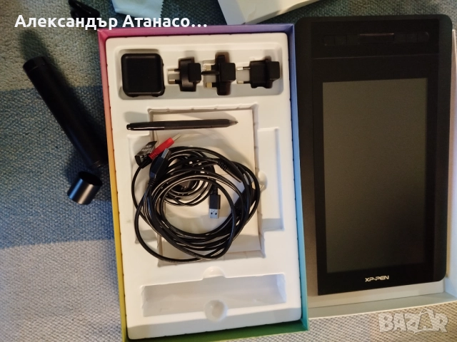 Графичен Таблет Xp-Pen Artist 12, използван, добро състояние, снимка 5 - Таблети - 52353427