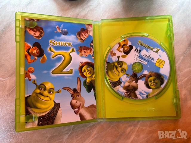 Шрек 2 DVD широкоекранен Германия, снимка 2 - Други стоки за дома - 53885984