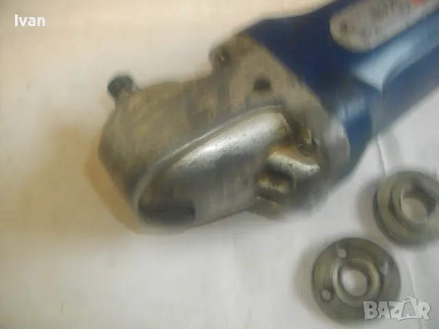 ЗА ЧАСТИ ЗА РЕМОНТ ЕЛ. ЪГЛОШЛАЙФ БЕЛГИЙСКИ 900 ВАТА/Ф125мм TOP CRAFT VARO BELGIUM, снимка 12 - Други инструменти - 49731664
