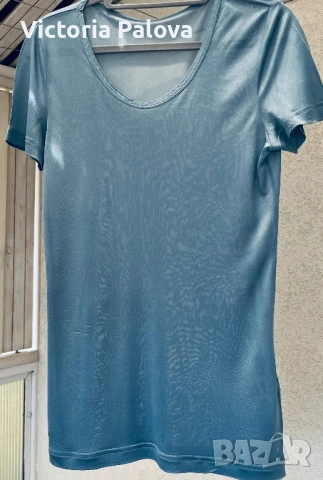 Скъпа копринена тениска WASCHBÄR organic silk