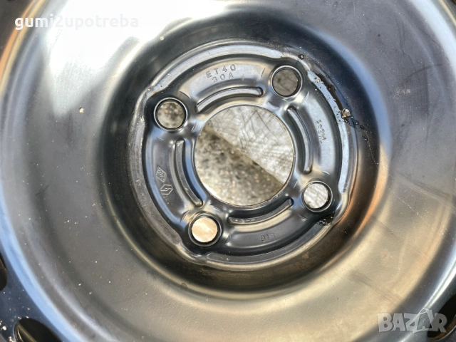 15 цола джанти 4х100 Dacia Logan Sandero Dokker et40 6J 185/65/15 Continental, снимка 7 - Гуми и джанти - 53685780