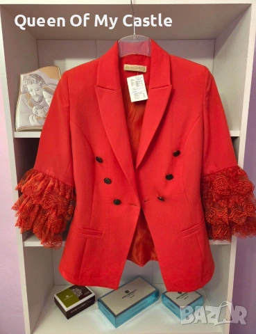 Атрактивно дамско сако, снимка 3 - Сака - 53965262