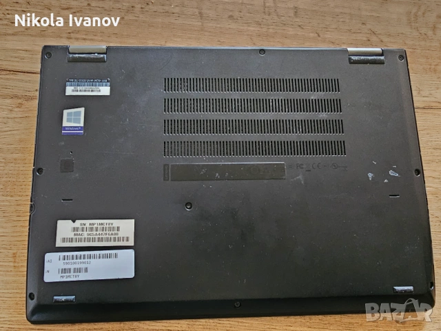 Lenovo ThinkPad X380 Yoga 13.3 inch | Intel i5 8350U 4x3.60 Ghz|8GB RAM|512GB SSD|Windows 11|laptop, снимка 13 - Лаптопи за работа - 53666754