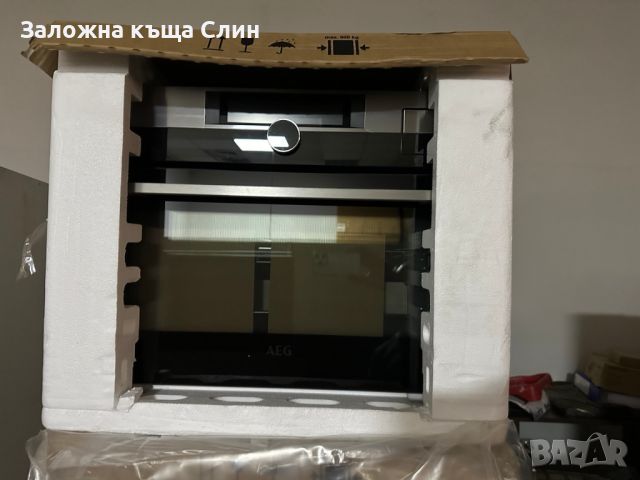 Комвектомат AEG BHS9800CM чисто нови , снимка 3 - Печки, фурни - 46553592