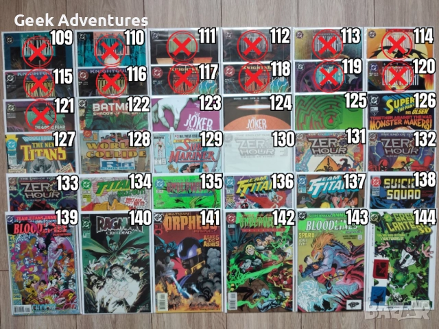 Comic Books/Комикси - X-Men, Punisher, Deadpool, Batman, Dr.Strange, Moon Knight, снимка 5 - Списания и комикси - 48013618