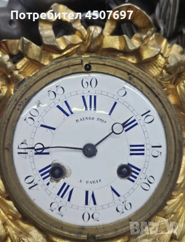 Камине френски часовни от Henri picard 1800г., снимка 5 - Антикварни и старинни предмети - 53037237