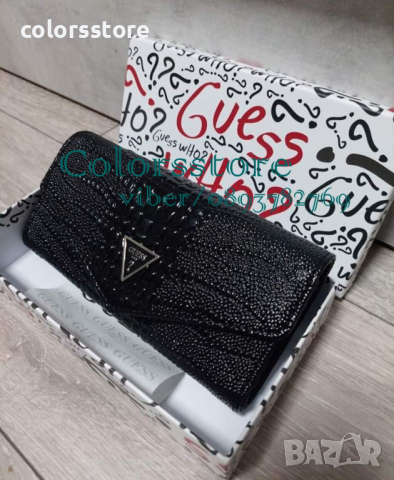 Черен портфейл Guess кодSG606, снимка 2 - Портфейли, портмонета - 43317507