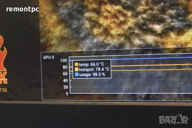 MSI Ventus Geforce RTX 3060TI 8 GB видео карта, снимка 11 - Видеокарти - 53632458