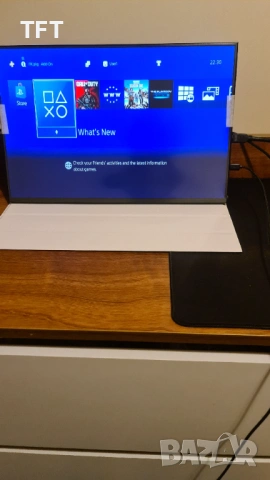 REALZA Преносим Монитор  15.6 inch 4k 60Hz USB-C HDMI за Лаптоп, PS4 PS5 XBOX