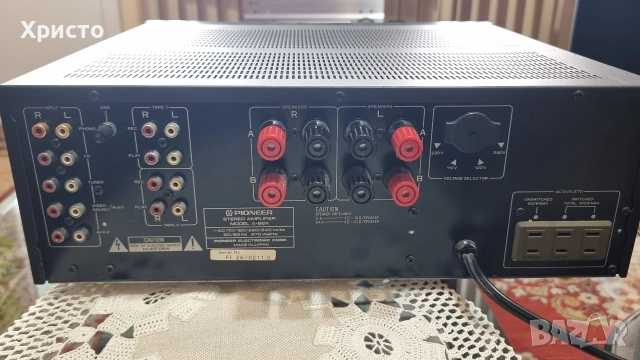 Висок клас усилвател Pioneer A-88X, снимка 8 - Ресийвъри, усилватели, смесителни пултове - 52918914