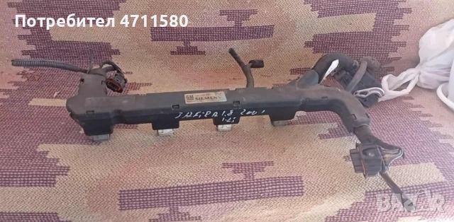 Инсталация  дюзи за Опел Зафира-Астра G 1.8 бензин  125к.с 2001г , снимка 2 - Части - 53161010