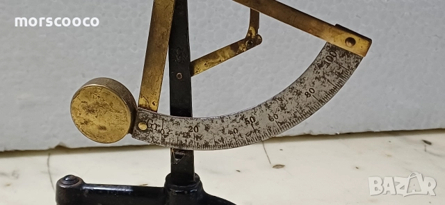 Стара малка пощенска везна -,,Hema"- 100гр. , снимка 2 - Антикварни и старинни предмети - 52912365