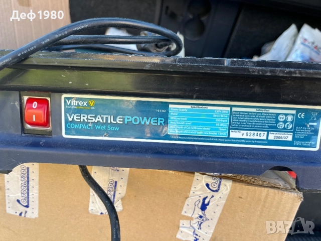 Електрическа машинка за рязане на плочки , снимка 2 - Други инструменти - 51795815