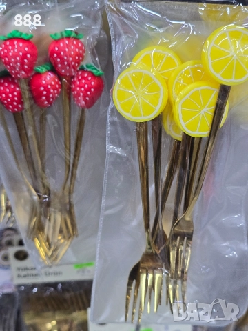 десертни вилици, снимка 3 - Прибори за хранене, готвене и сервиране - 52858078