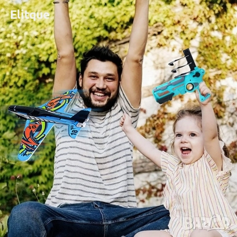 Пистолет, изстрелващ самолети - 4броя WJ105 "син И оранжев цвят", снимка 7 - Други - 52799664