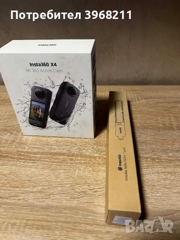 Камера Insta360 X4, снимка 3 - Камери - 53104221