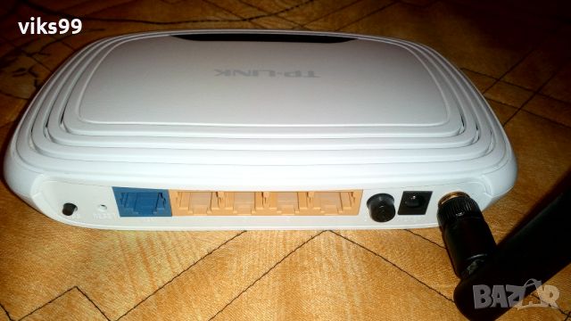 Wi-Fi Рутер TP-Link TL-WR741ND - 150 Mbit/s, снимка 3 - Рутери - 45683271