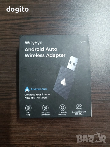 WityEue безжичен Android auto адаптер