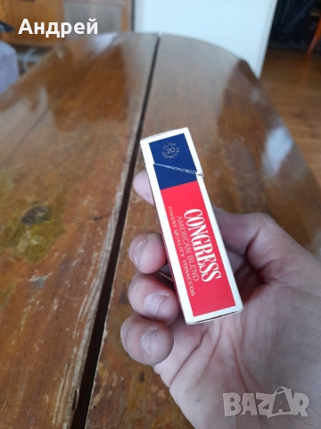 Кутия от цигари Congress, снимка 3 - Колекции - 52940278