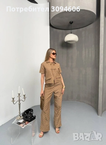 Gucci комплекс с къси ръкави , снимка 2 - Комплекти - 53665541