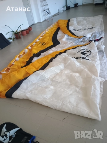 Парапланер за кайтване Team Five Blue M 85-110kg