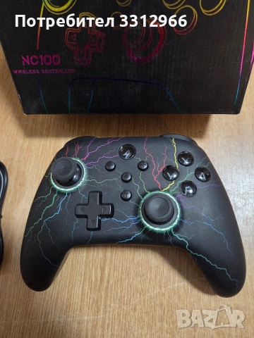 Чисто нов Безжичен контролер джойстик за Nintendo Switch Lite OLED, снимка 2 - Други игри и конзоли - 53933921
