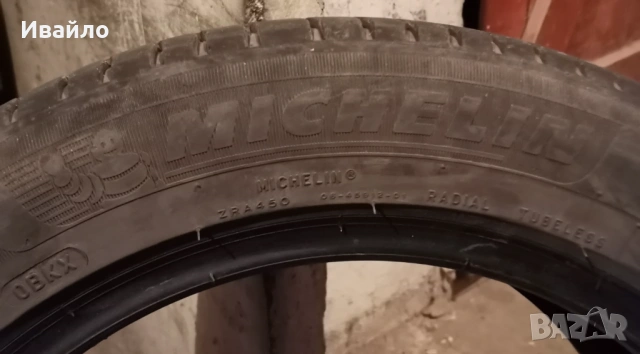 Продавам 4 броя Летни Гуми 205.55.16 на 1 сезон дот 2019 Мишелин , снимка 4 - Гуми и джанти - 54004600