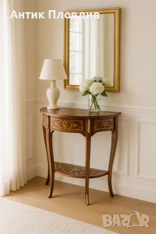 Конзолна маса с инкрустации