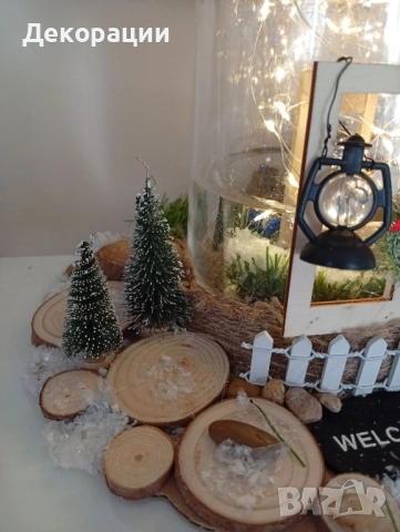 светеща коледна къщичка , снимка 3 - Декорация за дома - 52415895