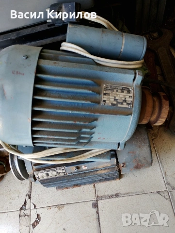 Електро двигател мотор Български и Полски , снимка 3 - Електродвигатели - 53851371