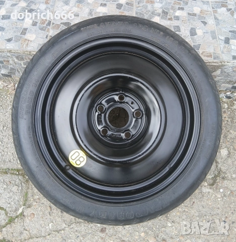 Резервна гума патерица 17 цола 5х114.3 60.1мм Toyota Auris Avensis Rav4 Тойота 5x114.3 120 евро