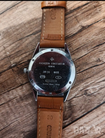 Отличен Vacheron Constantin Patrimony ultra slim 41 mm, бартер, снимка 4 - Мъжки - 53446532